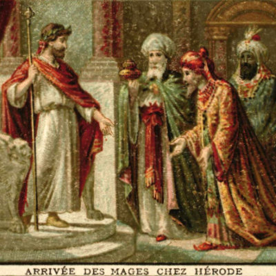 Die Ankunft der Magier bei Herodes